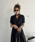 Faux Two-piece Dress